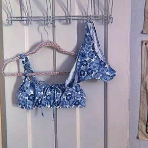 Blue Floral Bikini